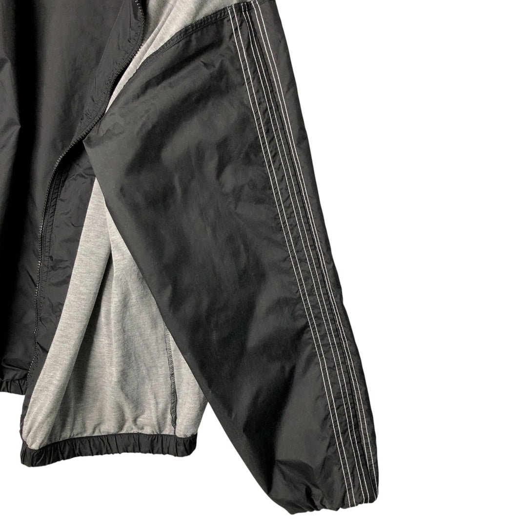 90'S Adidas Nylon Jacket, Men's Size L, Vintage Nylon black type Vintage Second Hand