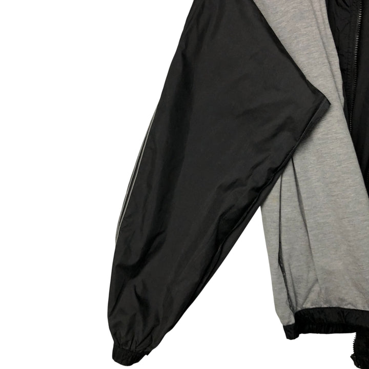 90'S Adidas Nylon Jacket, Men's Size L, Vintage Nylon black type Vintage Second Hand