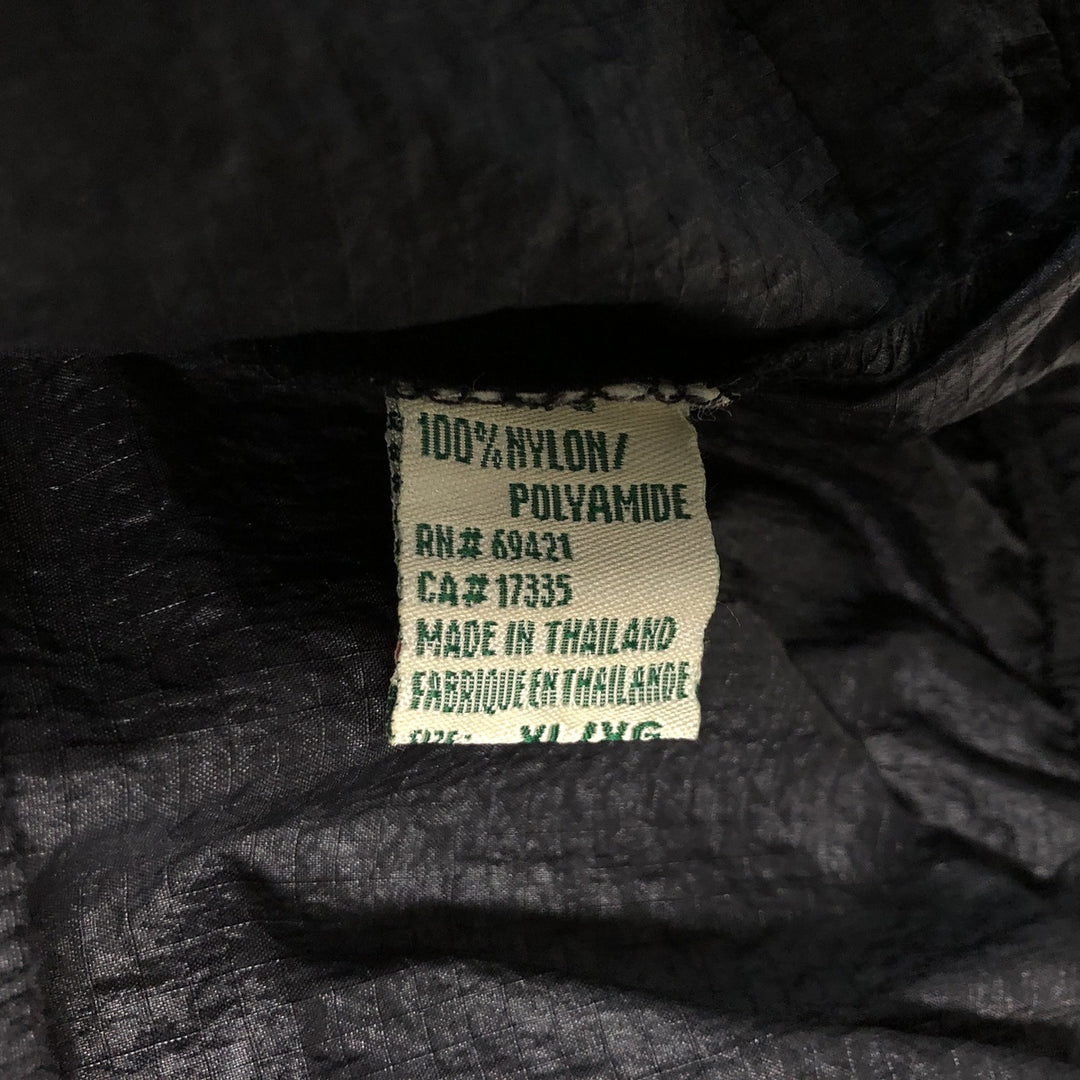 90'S Reebok Golf Ripstop Nylon Jacket, Men's Size XL, Vintage Nylon black type Vintage Second Hand