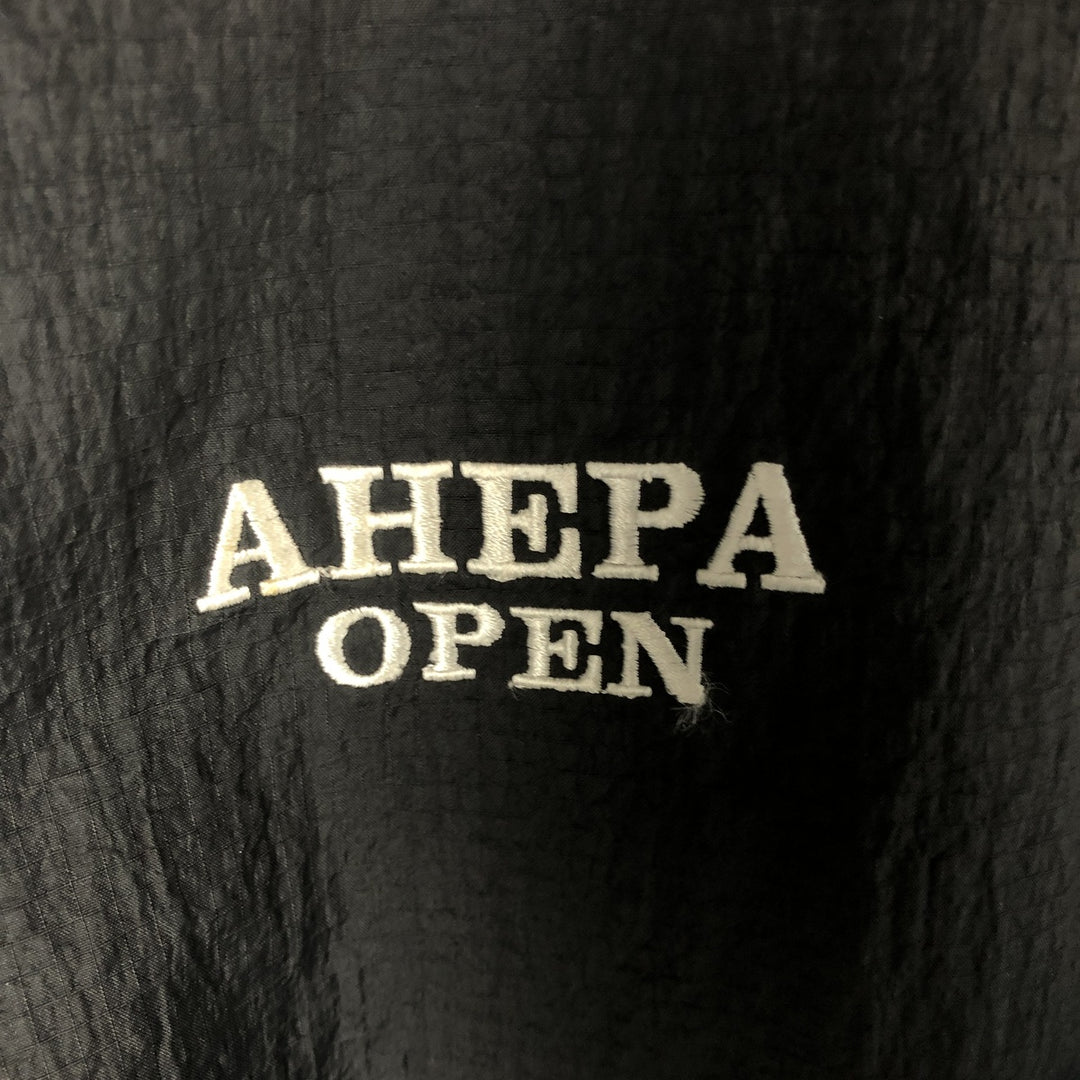 90'S Reebok Golf Ripstop Nylon Jacket, Men's Size XL, Vintage Nylon black type Vintage Second Hand