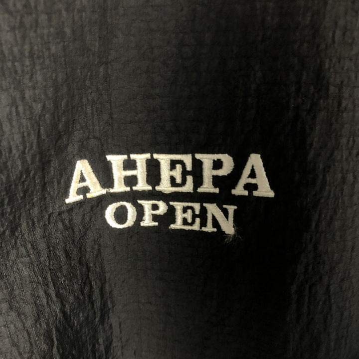 90'S Reebok Golf Ripstop Nylon Jacket, Men's Size XL, Vintage Nylon black type Vintage Second Hand