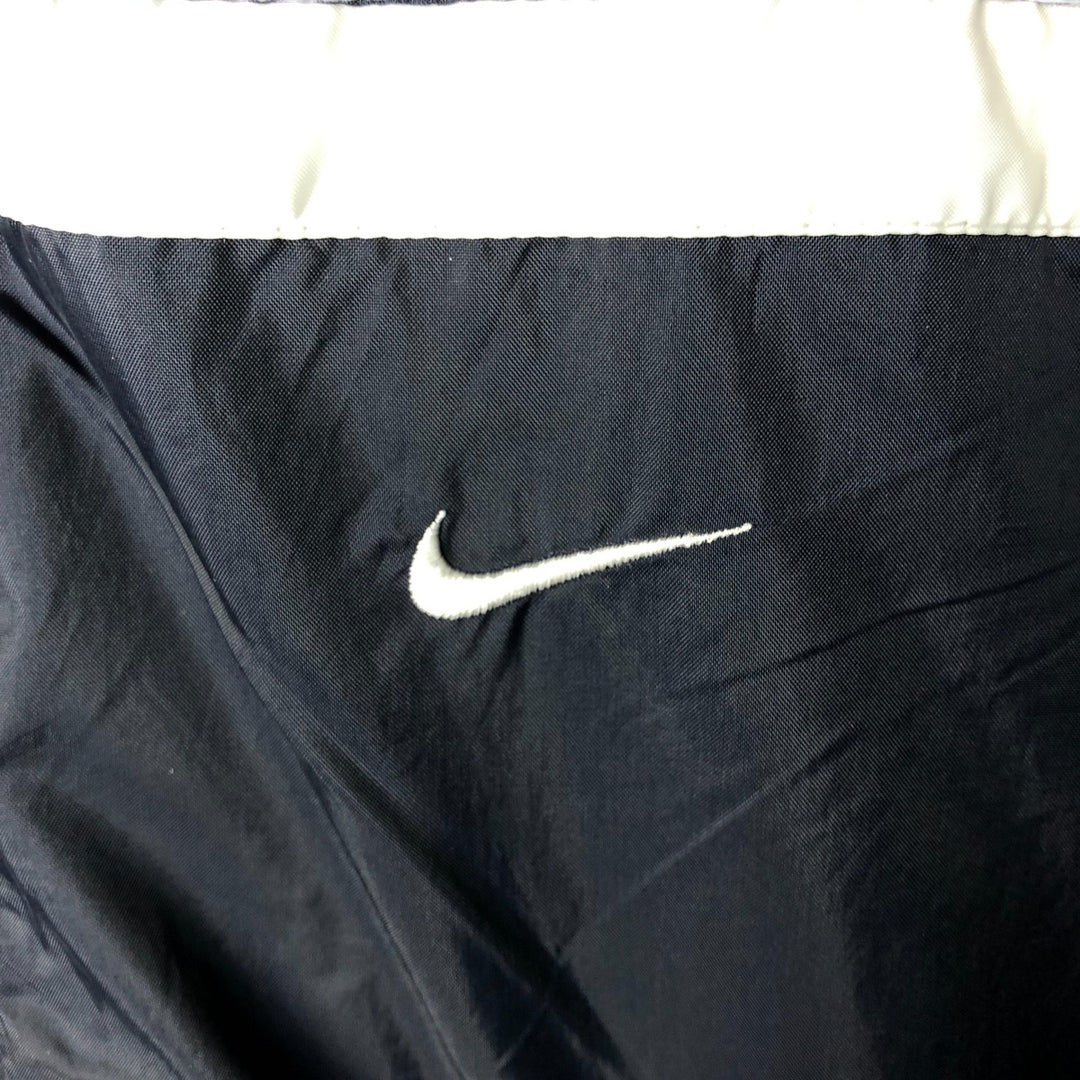 90'S Nike NIKE Nylon Jacket Men's Size L Vintage Nylon navy blue type Vintage Second Hand
