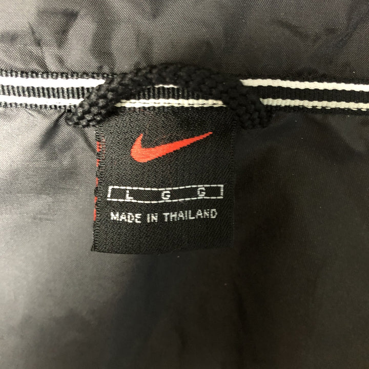 90'S Nike Windbreaker Men's Size L Vintage polyester black type Vintage Second Hand
