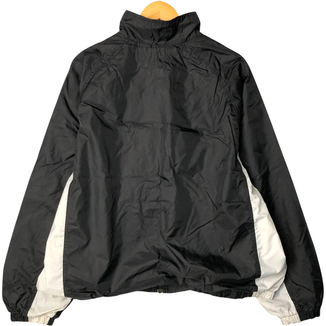 90'S Nike NIKE Nylon Jacket Men's XL Size Vintage Nylon black type Vintage Second Hand