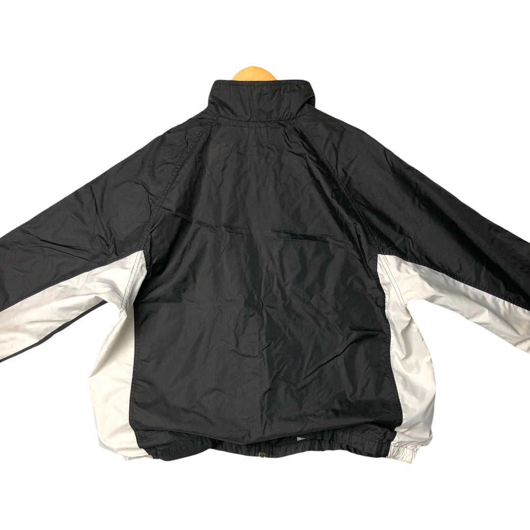 90'S Nike NIKE Nylon Jacket Men's XL Size Vintage Nylon black type Vintage Second Hand