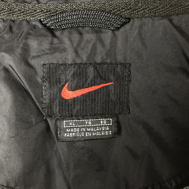 90'S Nike NIKE Nylon Jacket Men's XL Size Vintage Nylon black type Vintage Second Hand