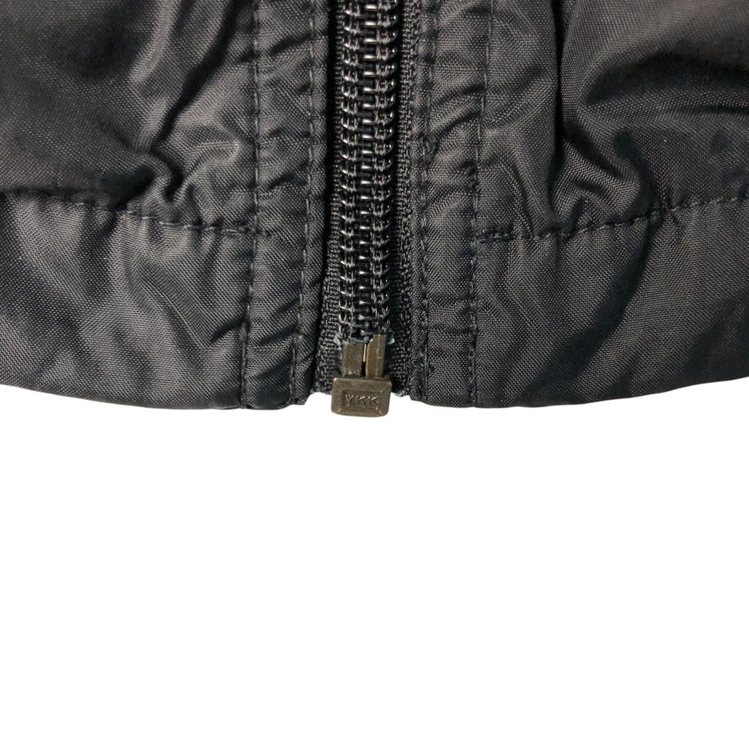 90'S Nike NIKE Nylon Jacket Men's XL Size Vintage Nylon black type Vintage Second Hand