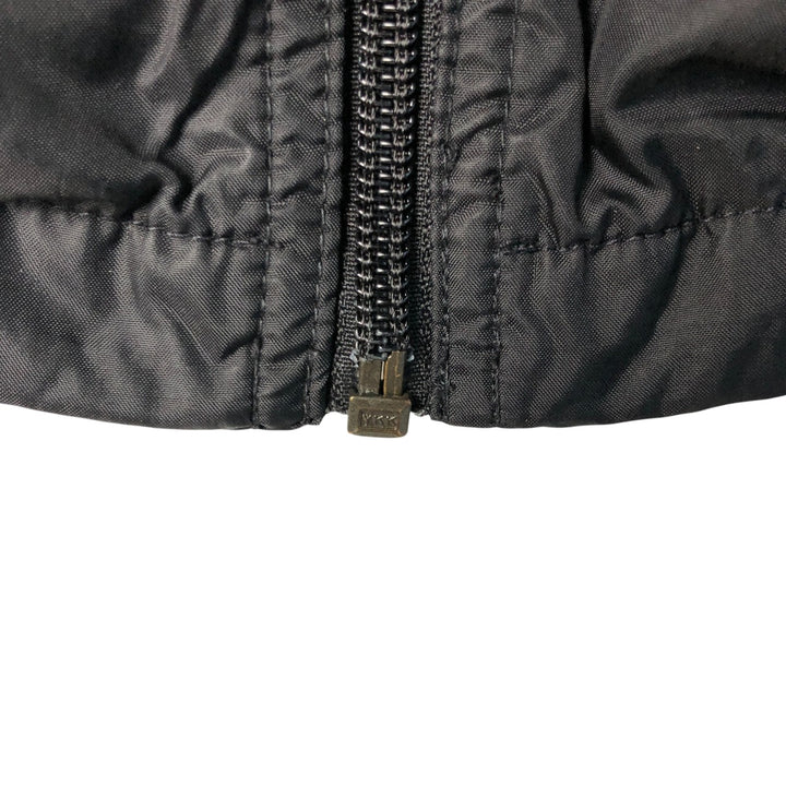 90'S Nike NIKE Nylon Jacket Men's XL Size Vintage Nylon black type Vintage Second Hand