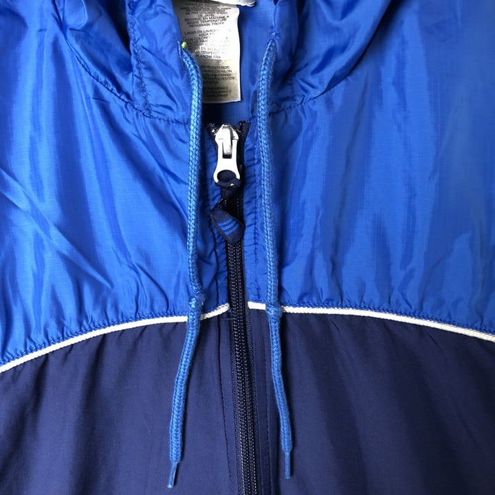 Vintage 90'S Adidas Ripstop Anorak Parka, Men's Size Medium Nylon navy blue type Vintage Second Hand