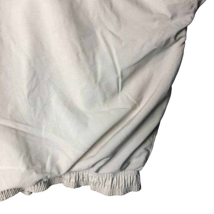 Vintage 80s-90'S Adidas windbreaker, men's size L polyester white type Vintage Second Hand