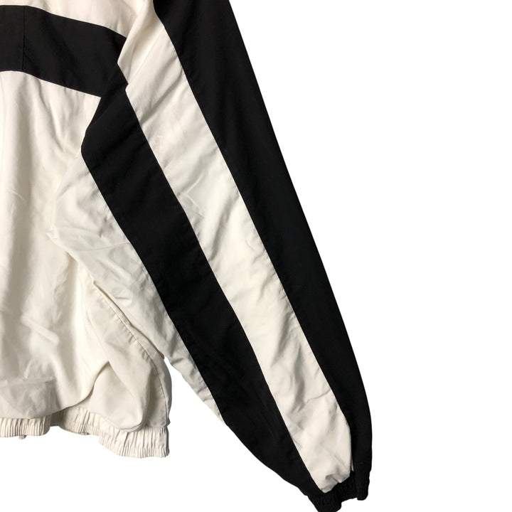 Vintage 80s-90'S Adidas windbreaker, men's size L polyester white type Vintage Second Hand