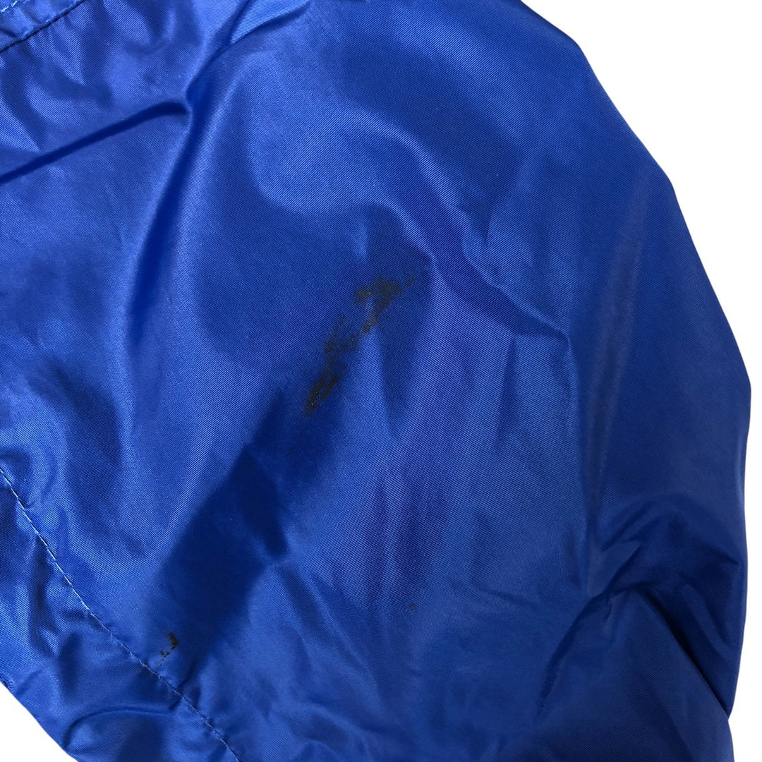 90'S Nike Anorak Parka, Men's Medium, Vintage Nylon blue type Vintage Second Hand
