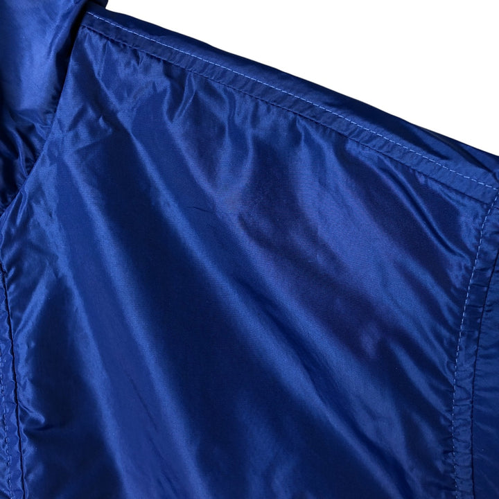 90'S Nike Anorak Parka, Men's Medium, Vintage Nylon blue type Vintage Second Hand