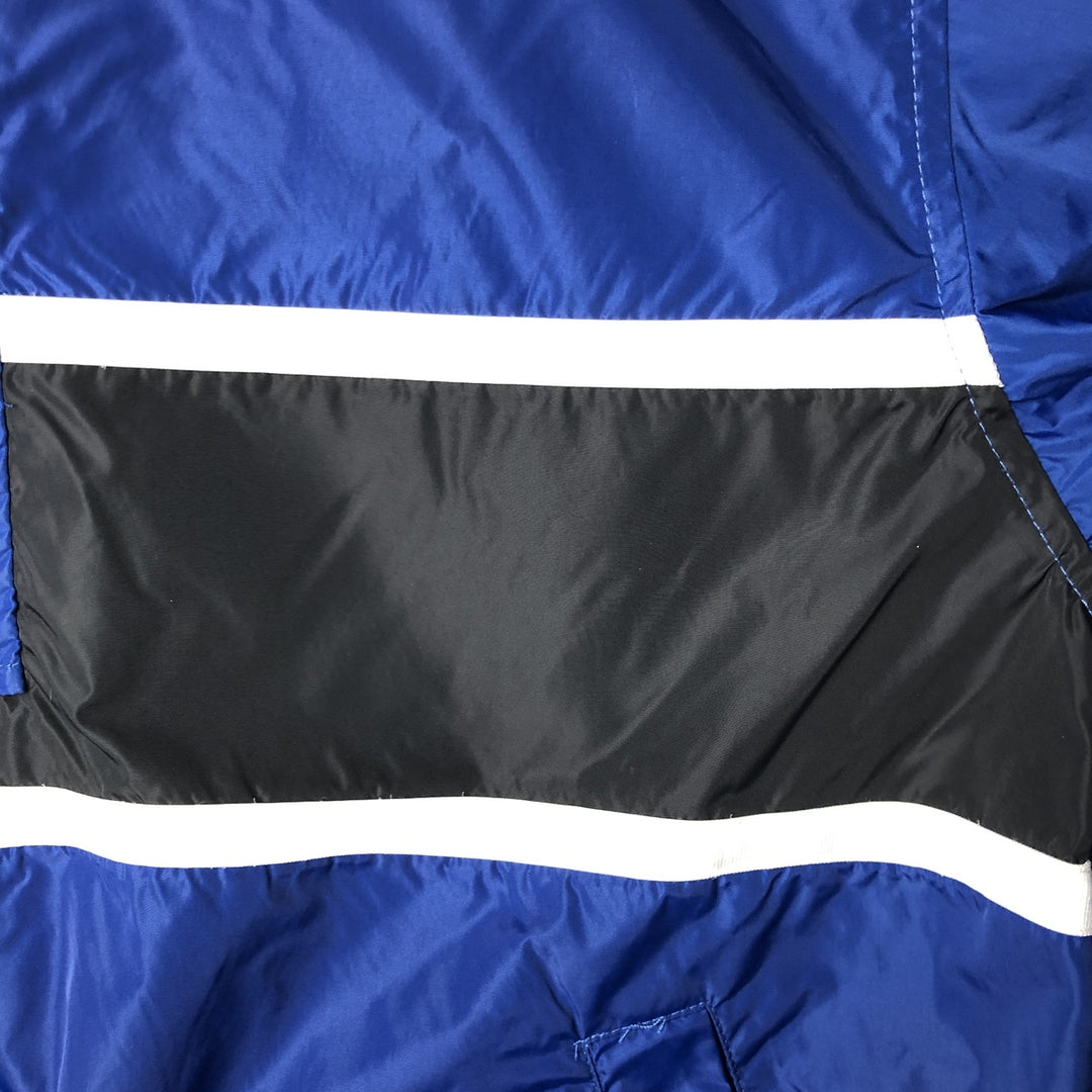 90'S Nike Anorak Parka, Men's Medium, Vintage Nylon blue type Vintage Second Hand