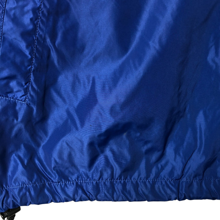 90'S Nike Anorak Parka, Men's Medium, Vintage Nylon blue type Vintage Second Hand