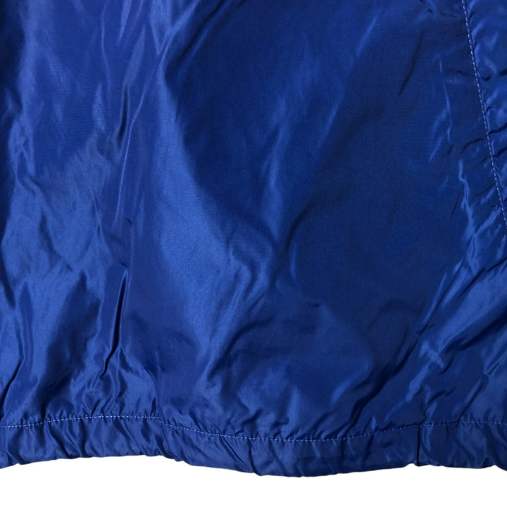 90'S Nike Anorak Parka, Men's Medium, Vintage Nylon blue type Vintage Second Hand
