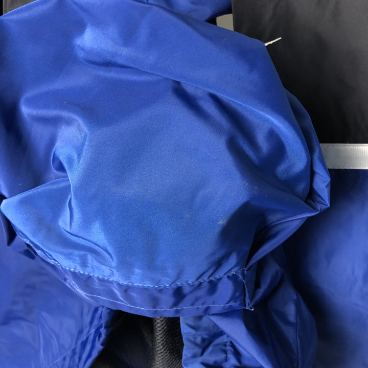 90'S Nike Anorak Parka, Men's Medium, Vintage Nylon blue type Vintage Second Hand