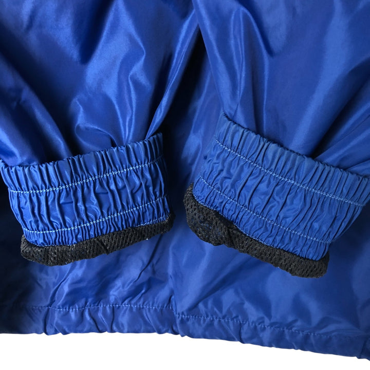 90'S Nike Anorak Parka, Men's Medium, Vintage Nylon blue type Vintage Second Hand