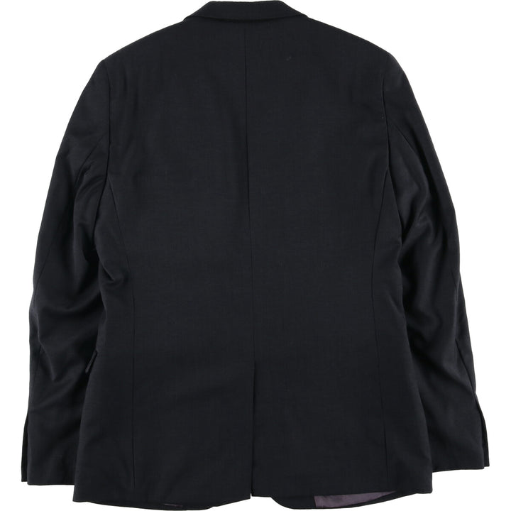 Donna Karan New York DKNY wool tailored jacket, men's size M wool Charcoal Vintage Second Hand