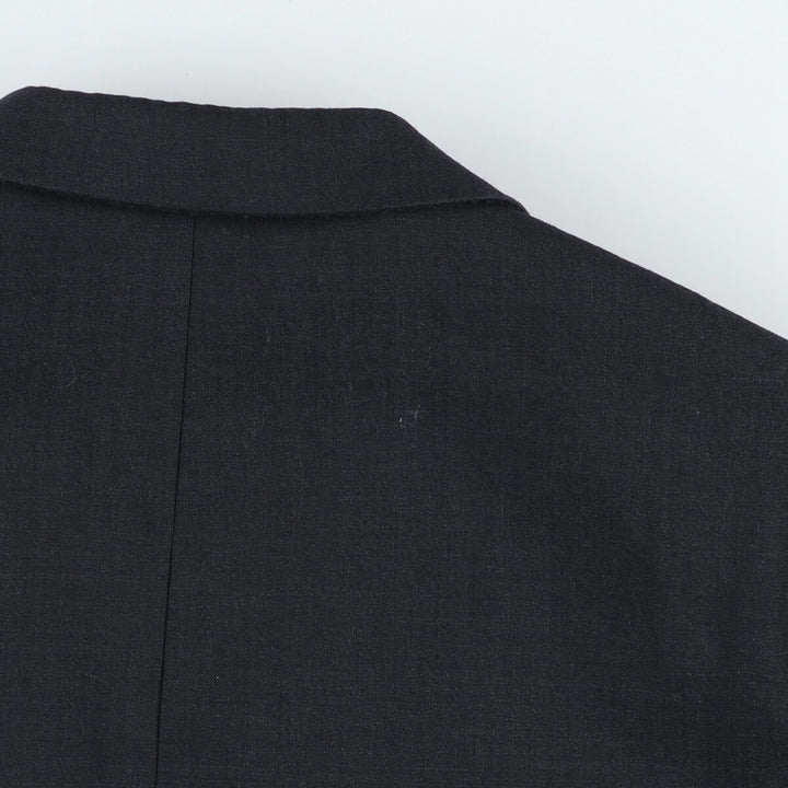 Donna Karan New York DKNY wool tailored jacket, men's size M wool Charcoal Vintage Second Hand