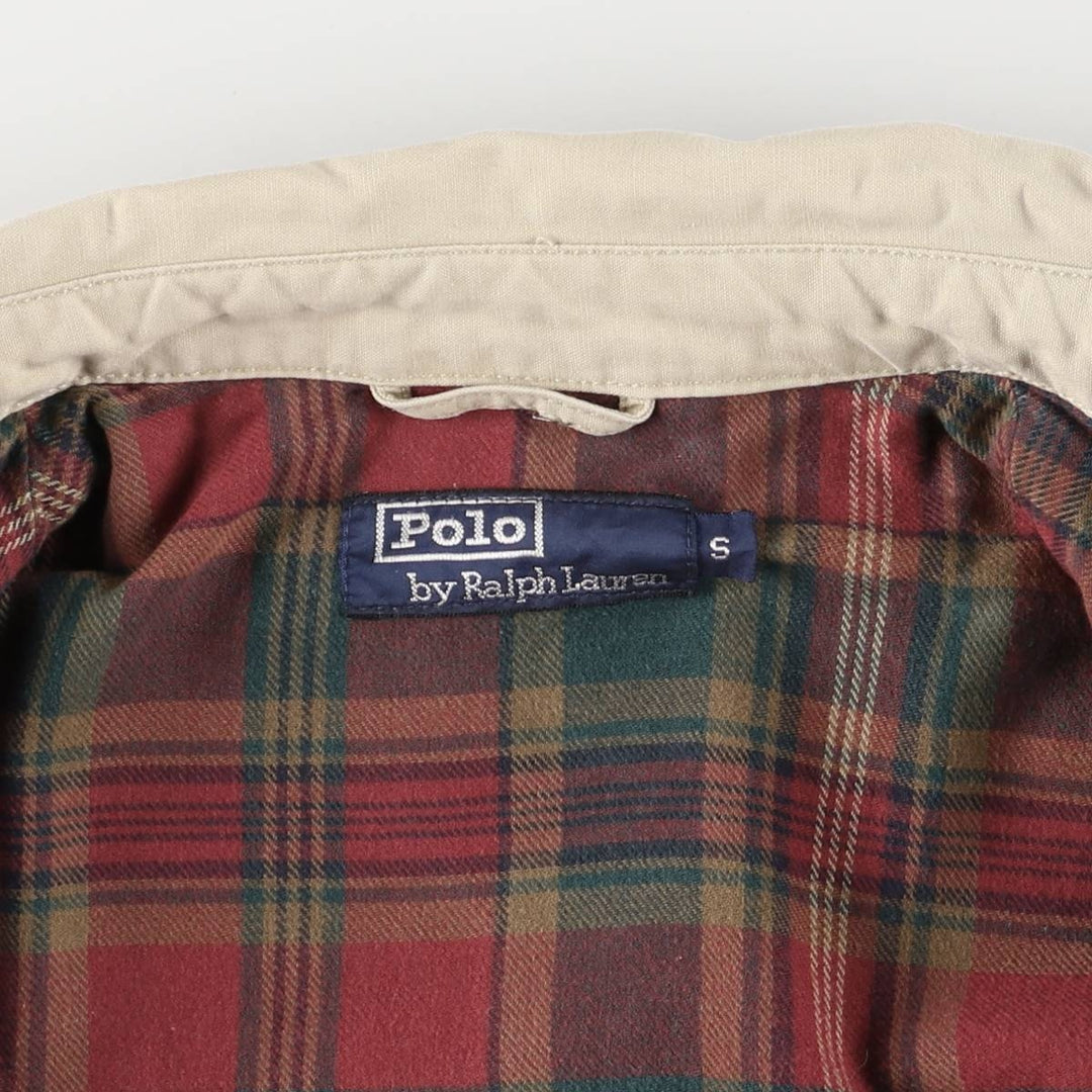 Ralph Lauren POLO by Ralph Lauren Swing Top Sports Jacket Men's S cotton Beige type Vintage Second Hand