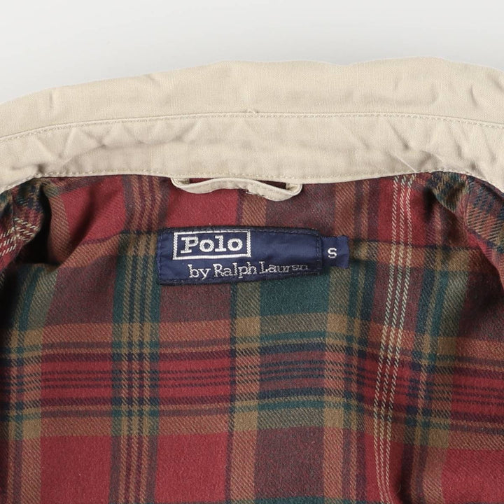 Ralph Lauren POLO by Ralph Lauren Swing Top Sports Jacket Men's S cotton Beige type Vintage Second Hand
