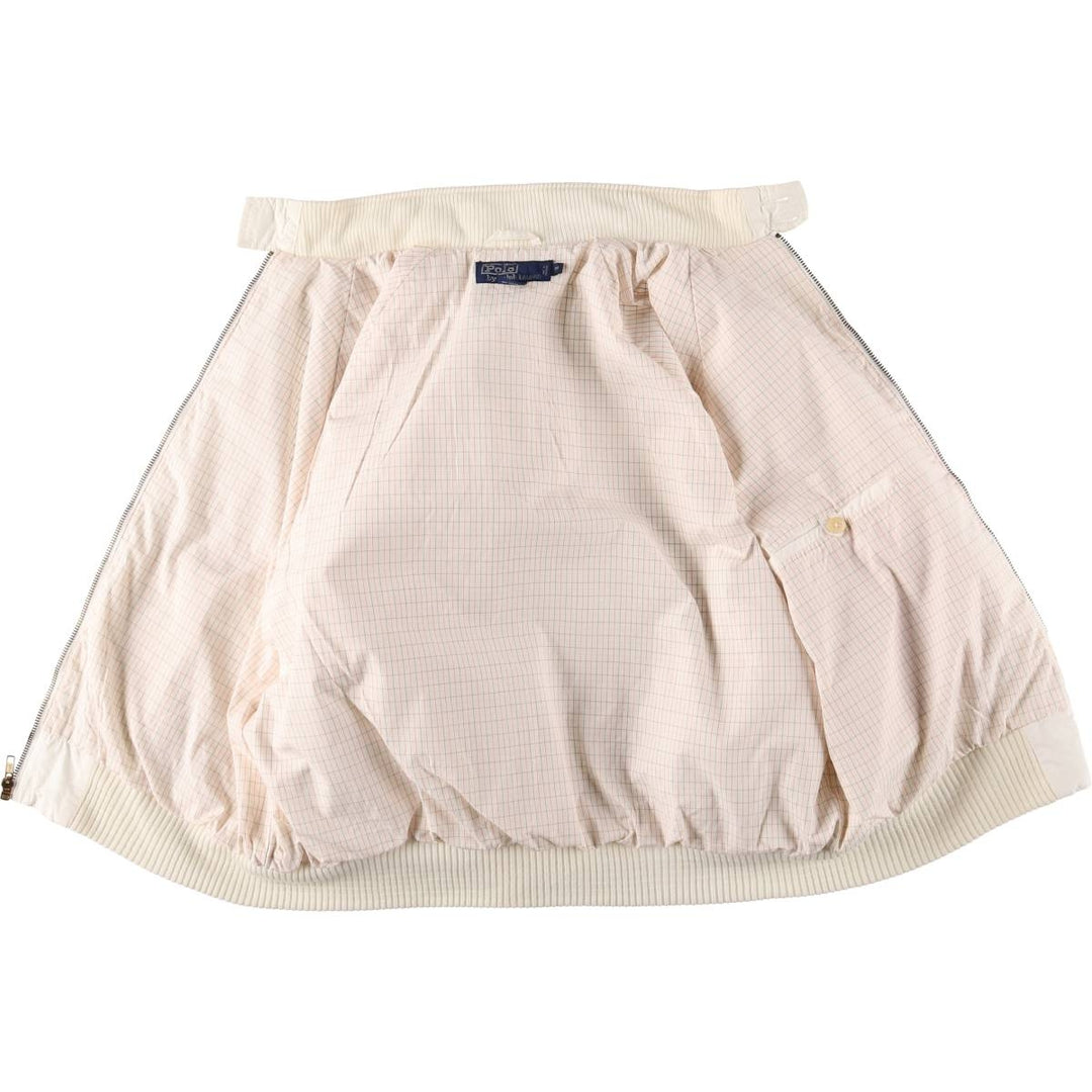 Ralph Lauren POLO by Ralph Lauren Harrington Jacket, Swing Top, Men's Size M cotton pale white type Vintage Second Hand