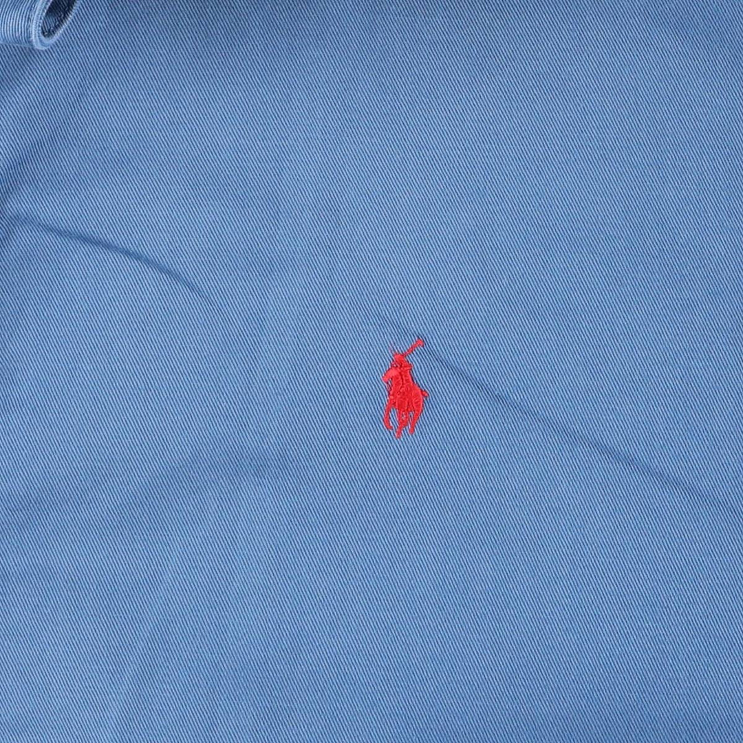 90'S Polo by Ralph Lauren swing top sports jacket, made in the USA, men's size M, vintage cotton blue type Vintage Second Hand