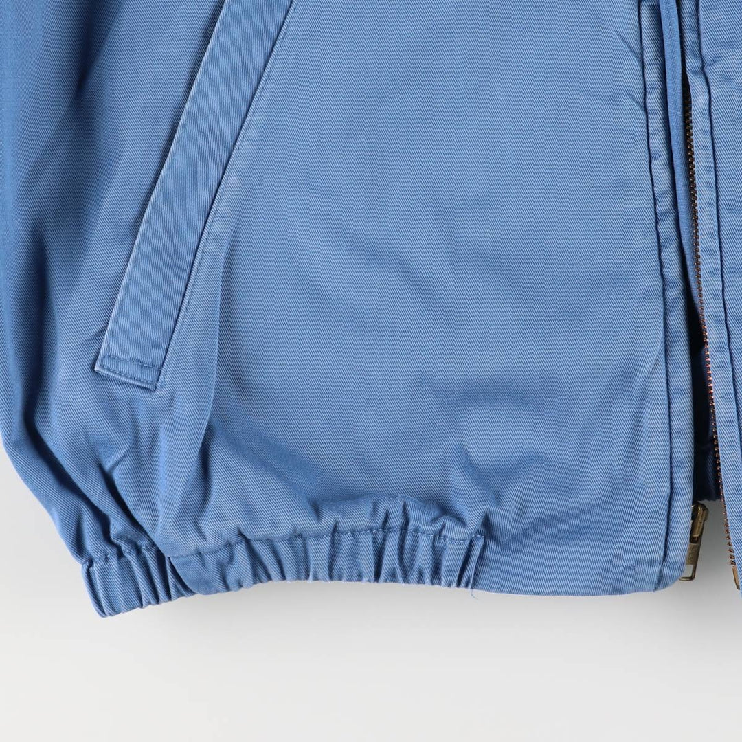 90'S Polo by Ralph Lauren swing top sports jacket, made in the USA, men's size M, vintage cotton blue type Vintage Second Hand
