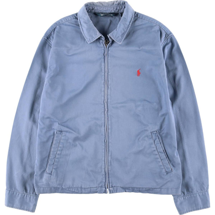 Ralph Lauren POLO by Ralph Lauren Swing Top Sports Jacket Men's XL cotton blue type Vintage Second Hand
