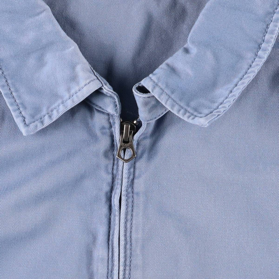 Ralph Lauren POLO by Ralph Lauren Swing Top Sports Jacket Men's XL cotton blue type Vintage Second Hand