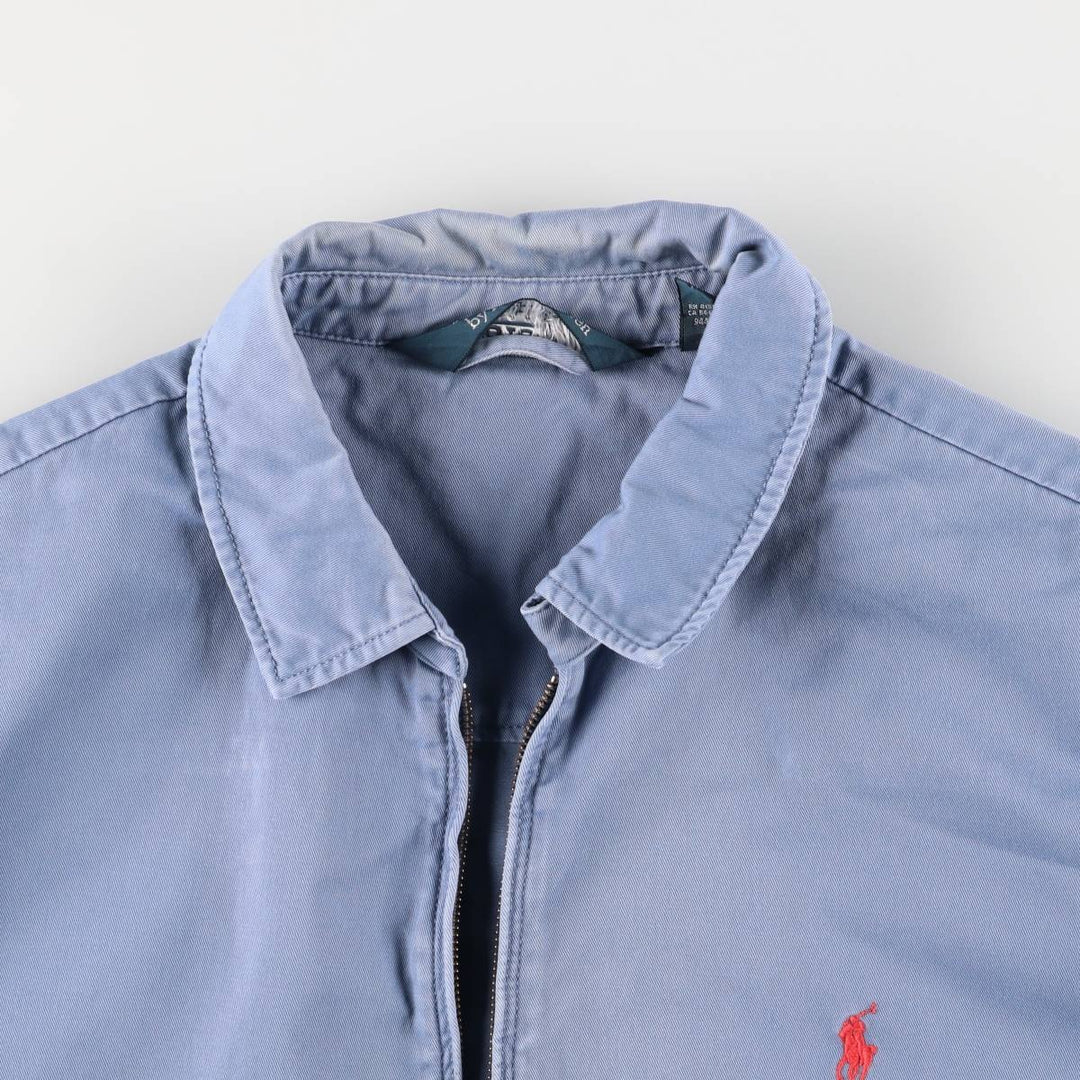 Ralph Lauren POLO by Ralph Lauren Swing Top Sports Jacket Men's XL cotton blue type Vintage Second Hand