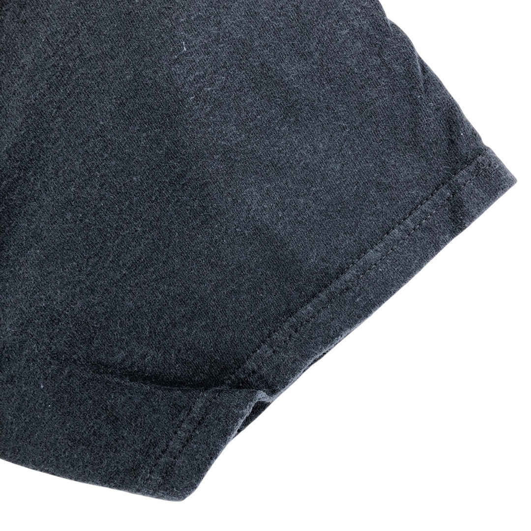 00's THE BEATLES Band T-shirt, Band T, Men's L size cotton black type Vintage Second Hand