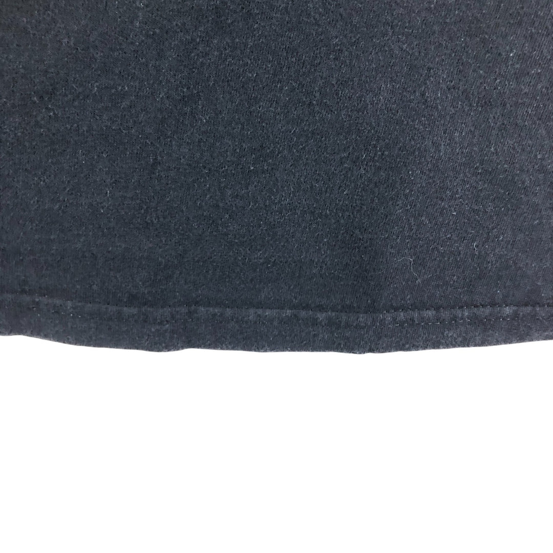 00's THE BEATLES Band T-shirt, Band T, Men's L size cotton black type Vintage Second Hand