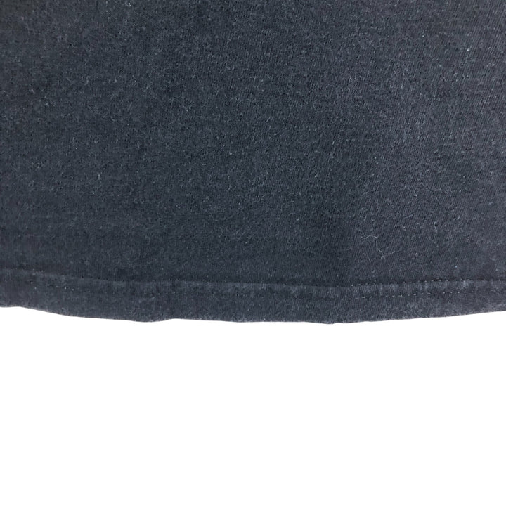 00's THE BEATLES Band T-shirt, Band T, Men's L size cotton black type Vintage Second Hand