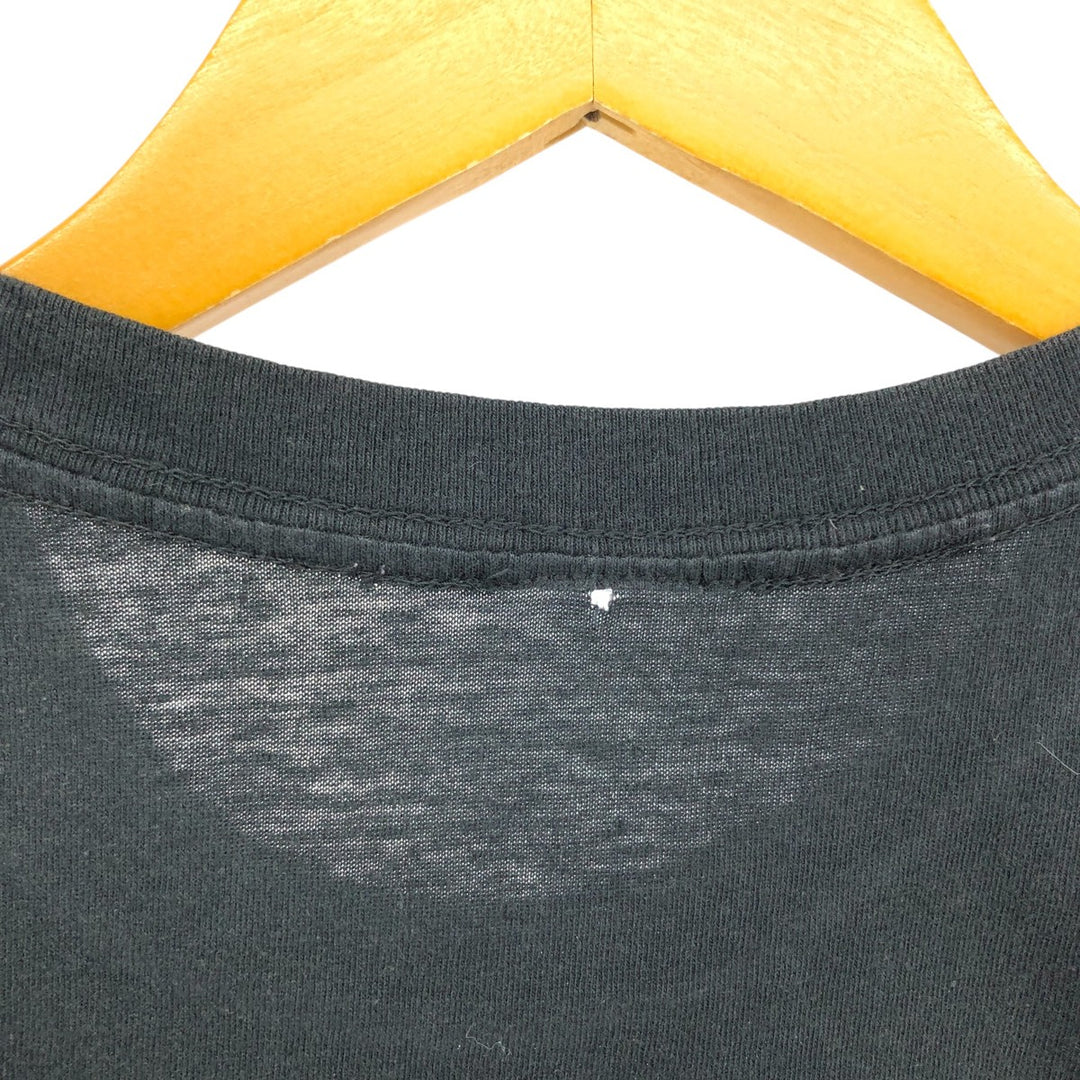 RED HOT CHILI PEPPERS Red Hot Chili Peppers Band T-shirt Band T Men's M size cotton black type Vintage Second Hand