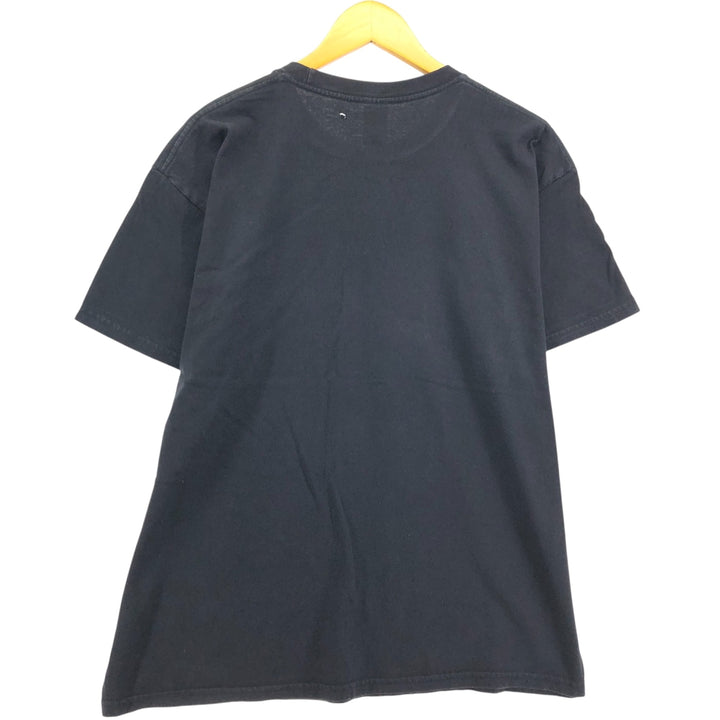 RED HOT CHILI PEPPERS Red Hot Chili Peppers Band T-shirt Band T Men's XL equivalent cotton black type Vintage Second Hand