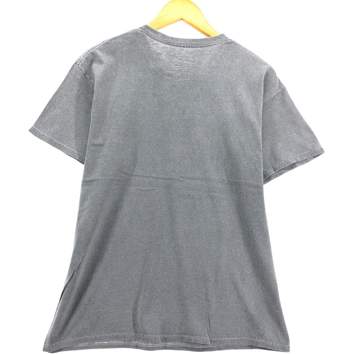 KURT COBAIN band T-shirt, men's size L cotton gray type Vintage Second Hand