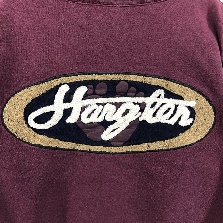 HANG TEN Logo Sweatshirt, Men's XL unclear Red type red-purple Vintage Second Hand