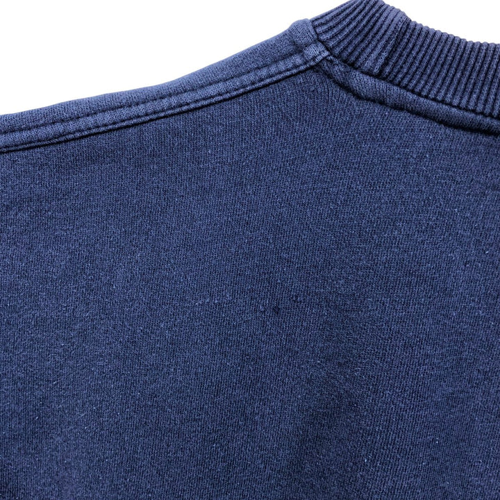 GOTCHA logo sweatshirt, men's size XXL cotton navy blue type Vintage Second Hand