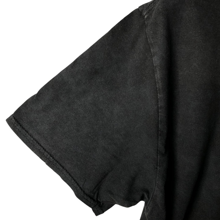 Metallica Skull Pattern Band T-shirt Band Tee Men's XL size unclear black type Vintage Second Hand