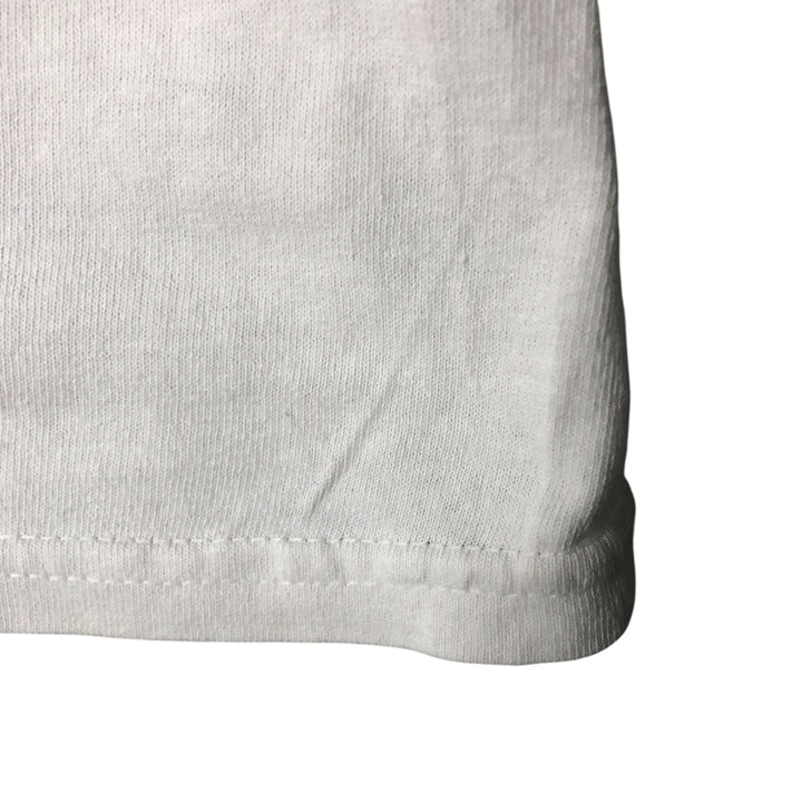 JUICE WRLD Juice World Rap T-shirt Rap T Men's L size cotton white type Vintage Second Hand