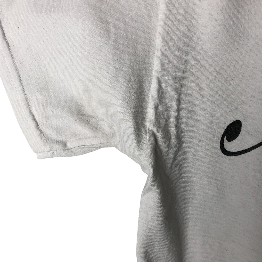 JUICE WRLD Juice World Rap T-shirt Rap T Men's L size cotton white type Vintage Second Hand