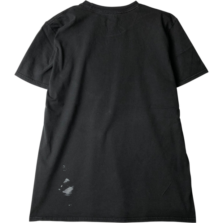 NIRVANA Nirvana Band T-shirt, Band T, Men's M size unclear black type Vintage Second Hand