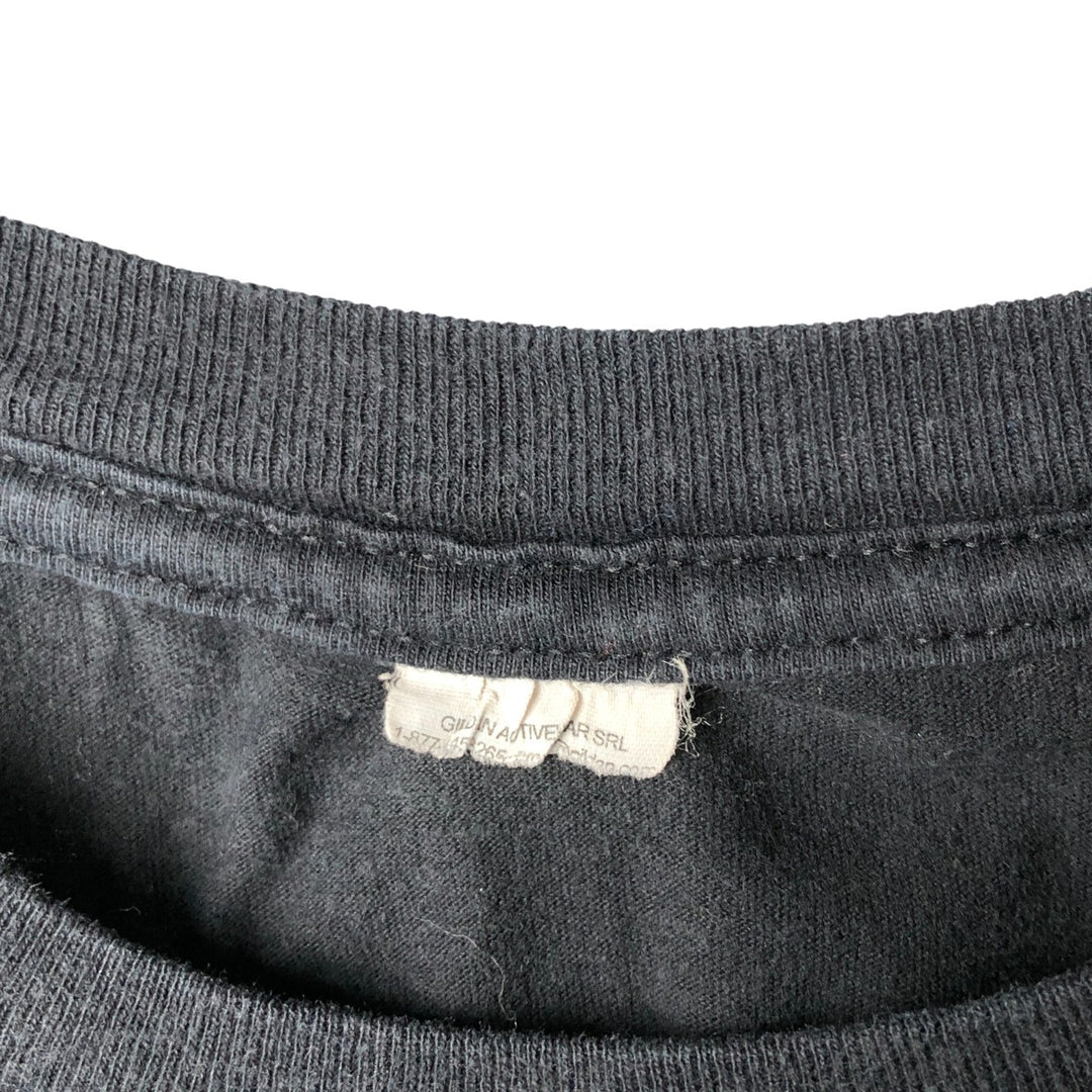 NIRVANA Nirvana Band T-shirt, Band T, Men's M size unclear black type Vintage Second Hand