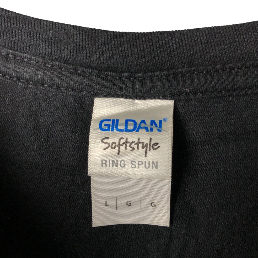 Gildan Alice Cooper Band T-Shirt, Men's Size L cotton black type Vintage Second Hand