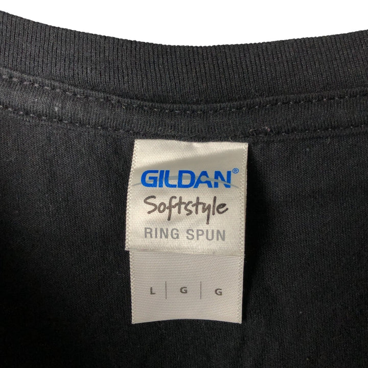 Gildan Alice Cooper Band T-Shirt, Men's Size L cotton black type Vintage Second Hand