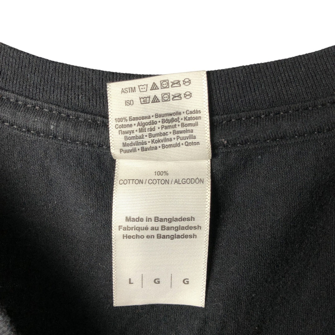 Gildan Alice Cooper Band T-Shirt, Men's Size L cotton black type Vintage Second Hand