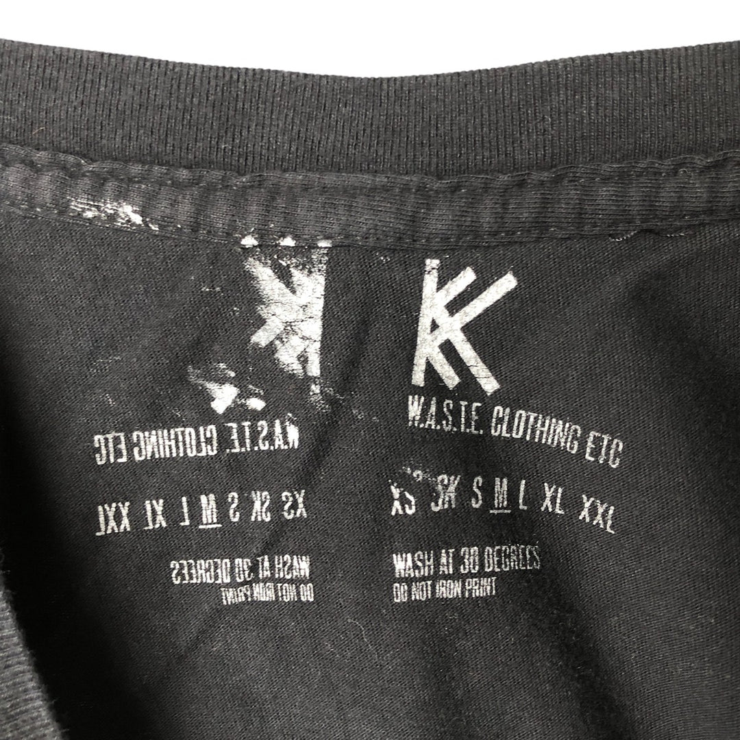 RADIOHEAD Band T-Shirt, Men's Size Medium cotton black type Vintage Second Hand