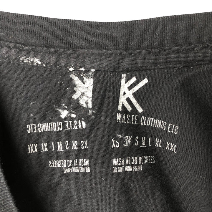 RADIOHEAD Band T-Shirt, Men's Size Medium cotton black type Vintage Second Hand